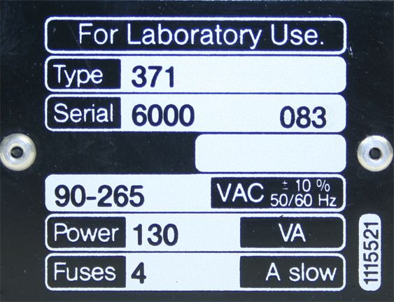 Titertek Fluoroskan II Microplate Reader Type 371  