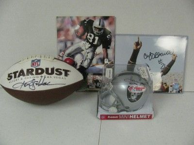 Hey RaidernationI have a Howie Long signed mini helmet, Stabler 