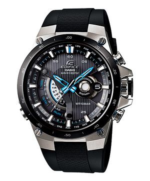 EQW A1000 Solar Atomic Wave Ceptor by Casio Edifice F1 Red Bull Vettel 