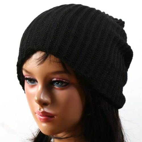 new BEANIE Knit Crochet Rasta hat cap skull JJ BLACK  