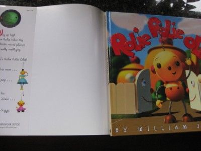 Rolie Polie Olie by William Joyce HCDJ 1st Edition EXC  