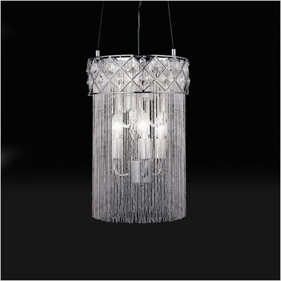 Eurofase Mistrel Six Light Pendant in Chrome 17390 019  