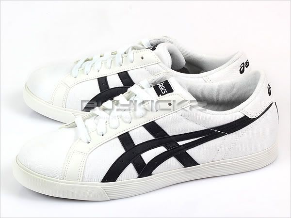   Tempo CV White/Black Classic Stylish Canvas Low Mens H133N 0190  