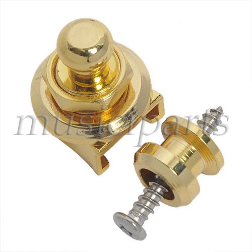 20 pcs Gold Lock Strap Pin for Strat Tele Body Custom schaller style 