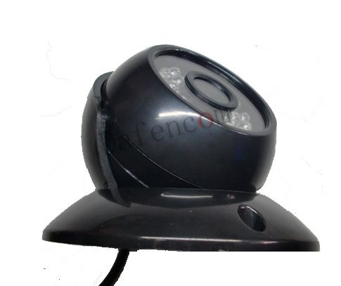 Night Vision 24LED IR Swivel Dome Camera Color with Audio USA FAST 