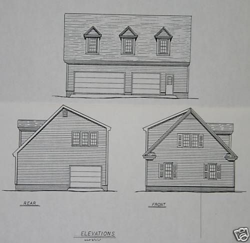 28 x 38 GARAGE W/ Second Floor PLANS  