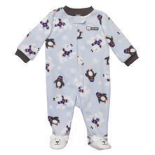 NWT CARTERS BOYS POLAR BEAR MICROFLEECE ZIP UP SLEEP & PLAY  