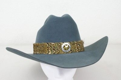 Brand New GIDDY YUP 26HB11 Feather Hatband MANTY Pheasant Western 