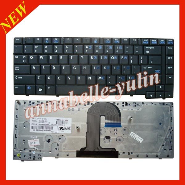 Brand New Keyboard For HP 6510B 6515B 6715B 445588 001  