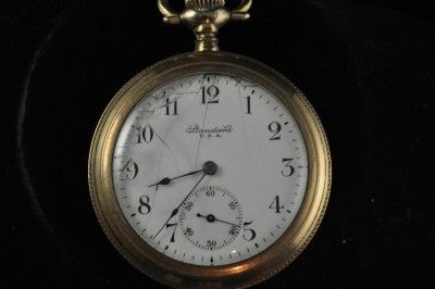 VINTAGE 12S NEW YORK STANDARD POCKETWATCH ***  