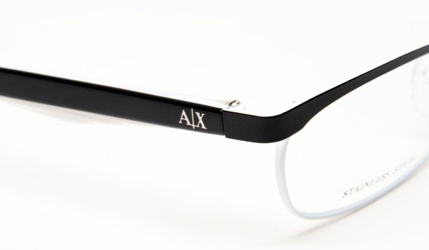 ARMANI EXCHANGE AX 228 YPG BLACK WHITE 53 AX228  