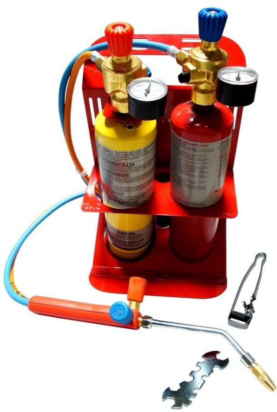 WELDING KIT PROFESSIONAL WITH DISPOSABLE TANK  