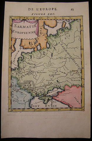 Russia 1685 Mallet Sarmatie Europeenne  