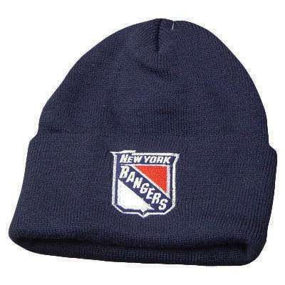 BEANIE KNIT HAT CAP NEW YORK RANGERS YOUTH KIDS BLUE  