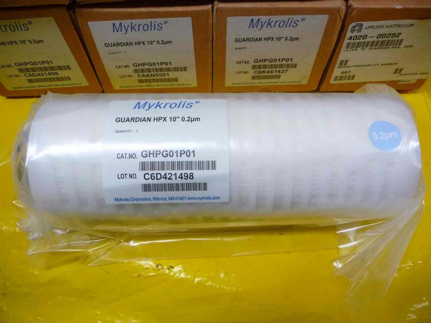 Mykrolis Guardian HPX Filter Lot GHPG01P01 4020 00252  