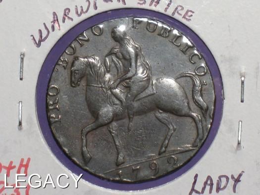 1792 CONDOR WARWICKSHIRE LADY GODIVA (PP  