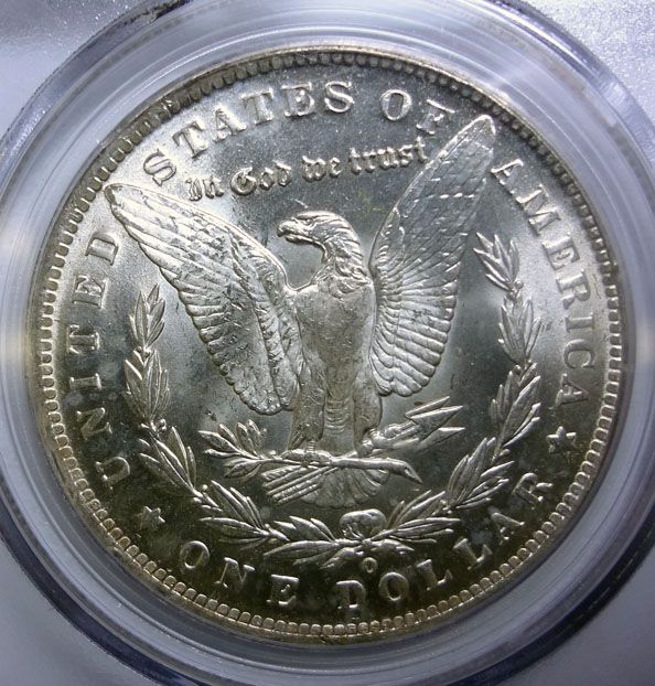 1890 O MORGAN DOLLAR PCGS MS 65 GEM  