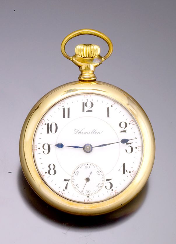 21 Jewel Hamilton 940 Railroad Pocket Watch  