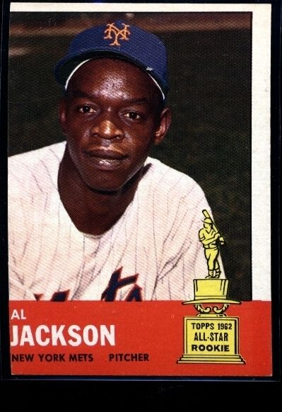 1963 TOPPS #111 AL JACKSON METS NM+ OC 25510  