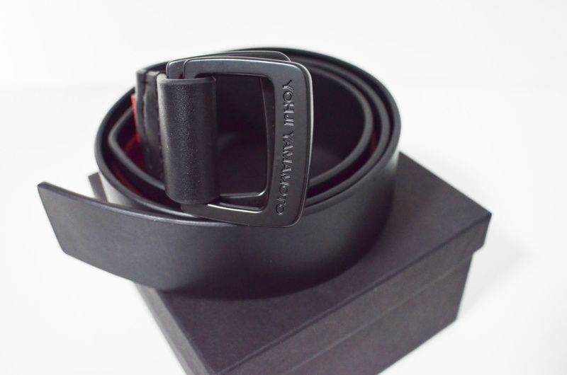 Yohji Yamamoto Japan Lux Leather Belt  