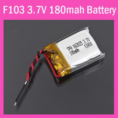 7V 180mah 1S RC Lipo Battery AKUU For F103 RC Helicopter  