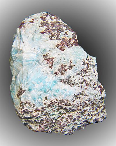 350ct TurquoiseBlue LARIMAR Gem Rough Dominican Republc  