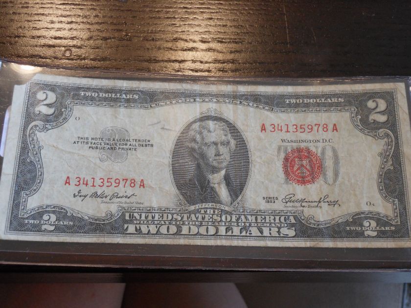 1953 Two Dollar Bill   