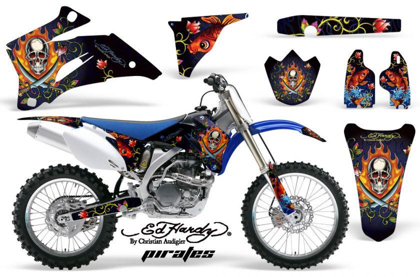 AMR RACING OFF ROAD DIRT BIKE GRAPHIC KIT YAMAHA YZ 250/450 F 06 09 ED 