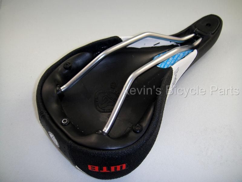 New WTB PURE V RACE Saddle Seat CR MO Rail Black White  