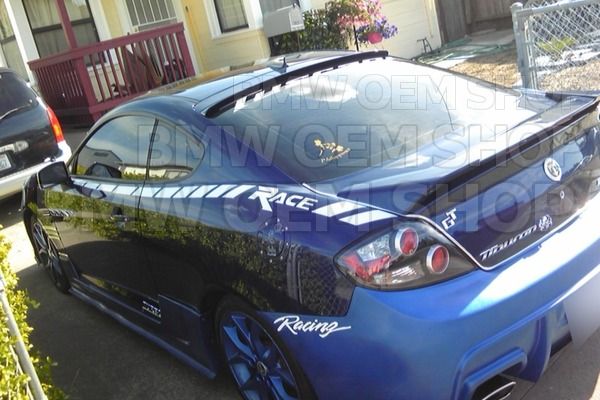 Painted Hyundai coupe TIBURON II 03 07 WINDOW ROOF SPOILER NEW