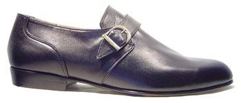 Mens Leather Dress Work Office Shoes Black   Fernando style  