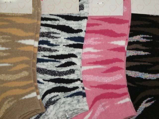 New Women 3 Pair Camo Low Cut Ankle Socks a024  