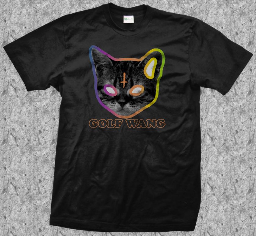   OFWGKTA Tyler The Creator Wolf Gang Golf Wang Mens Black T Shirt