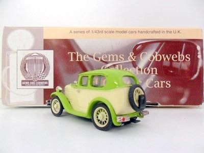 GEMS & COBWEBS 1/43 SS CARS AUSTIN SWALLOW SALOON JAGUAR WORLD JWM3 