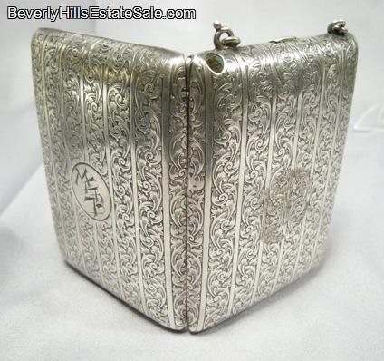 Beautiful Antique Gorham Sterling Silver Dance Purse  