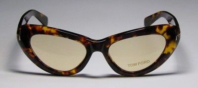 NEW TOM FORD TF 5124 50 17 140 TRENDY CAT EYES TORTOISE EYEGLASSES 