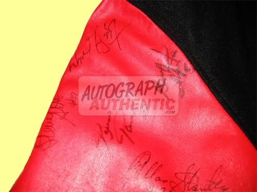 Autographed Molson HHOF Jacket 29 Autographs RARE  