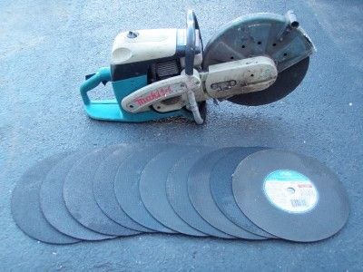 Makita DPC 7311 12 Makita Concrete Paver Demolition Cut Off Saw Gas 