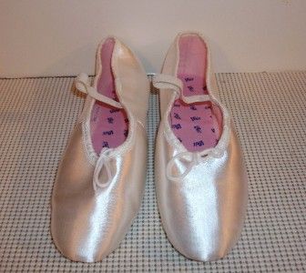 Leos Dancewear White Dance Shoes size 9  