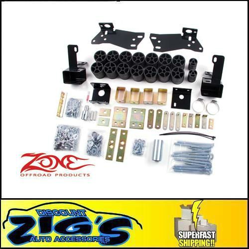 Zone Offroad 3 Body Lift Kit 03 05 Silverado/Sierra  