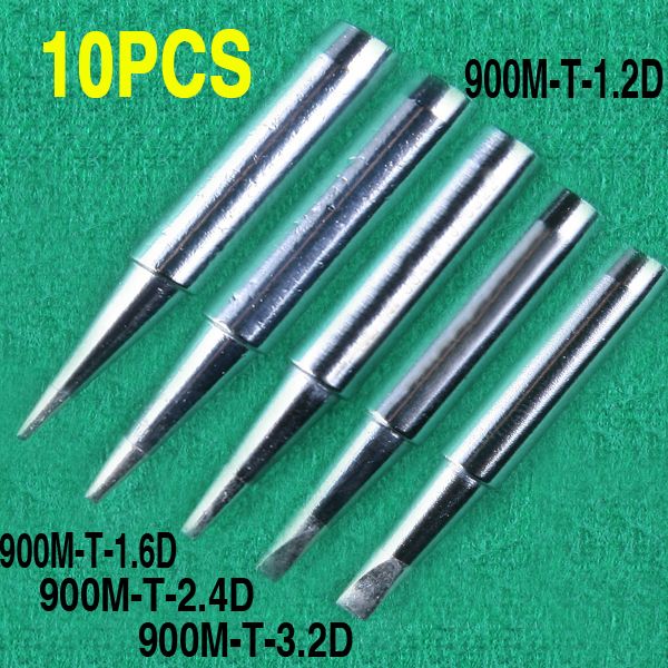 10 Welding Soldering Tip 936 900M T 1.2D 1.6D 2.4D 3.2D  