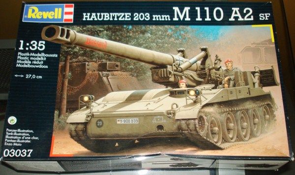 Revell 135 M 110 A2 203mm Howitzer #03037 ★  