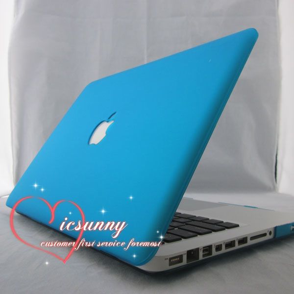 in1 10 Colors Rubberized Frosted Hard Case Cover Bag for Macbook 