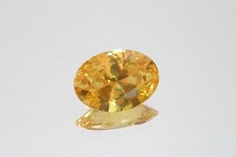 8mmx6mm OVAL CITRINE SAPPHIRE AAAAA CZ GEMSTONE YS#7  