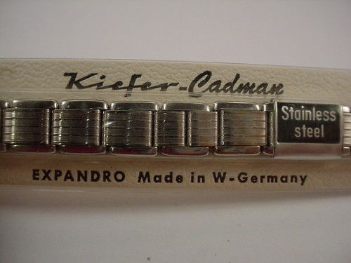   Kiefer Cadman Expandro watch band West German 13 16mm 5/8 inch  