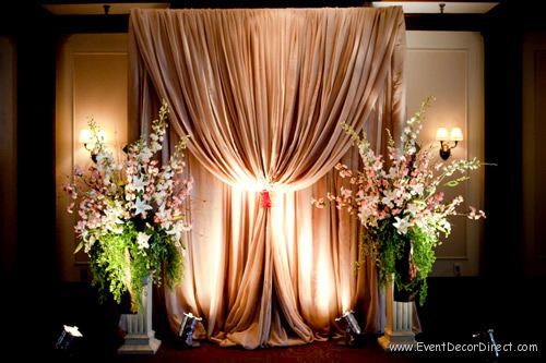 Professional Wedding Backdrop Kit w/Pipe, Drape and Valence 1 PANEL 7 