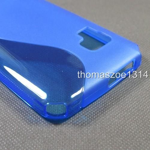 Blue Soft TPU Case Cover For Samsung Galaxy Player 70  