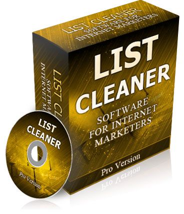 INTERNET MARKETING SOFTWARE KEYWORD LIST CLEANER ON CD  