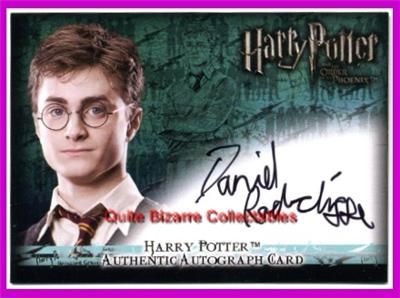   Prisoner of Azkaban PoA Chris Rankin Percy Weasley Auto Card  