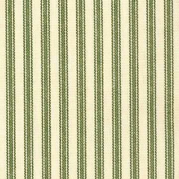 WAVERLY TIMELESS TICKING SAGE STRIPE DRAPERY FABRIC  